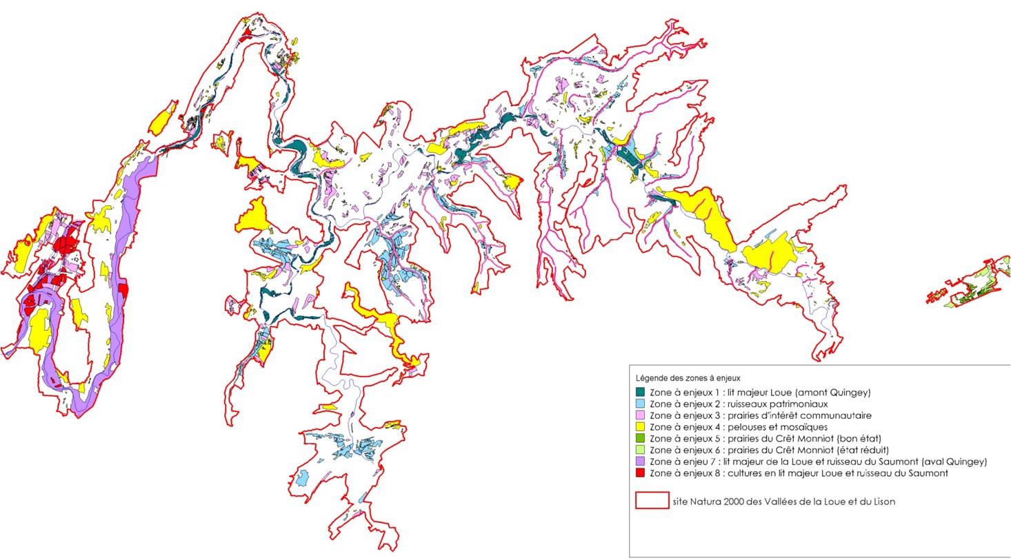 Natura 2000 - Carte des MAET 2012 Loue Lison Carte des MAET 2012 Loue Lison